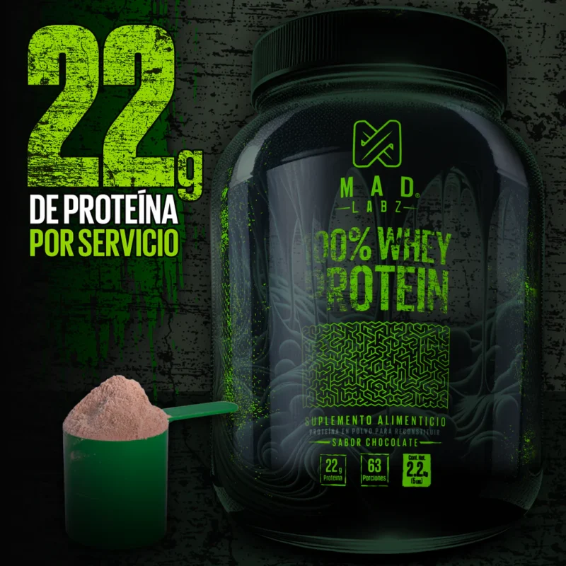 100% WHEY PROTEIN - CHOCOLATE - Image 2