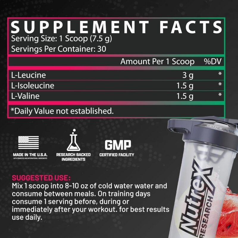BCAA 6000 RECOVERY WATERMELON - Image 2