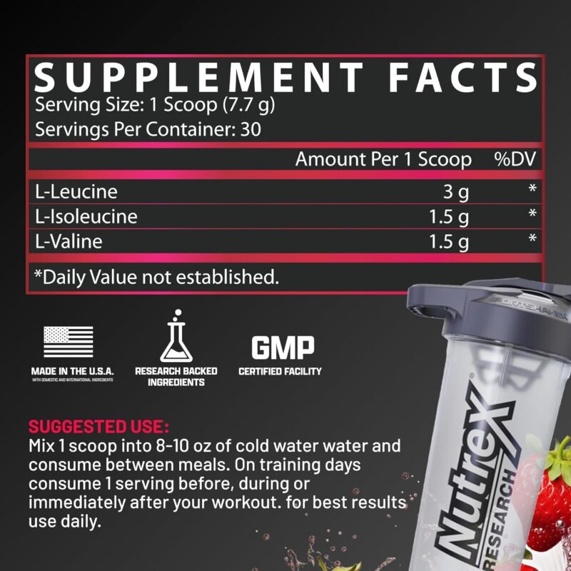 BCAA 6000 RECOVERY FRUIT PUNCH - Image 2