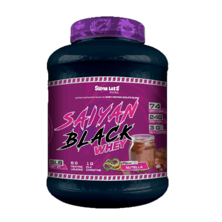SAIYAN BLACK WHEY NUTELLA