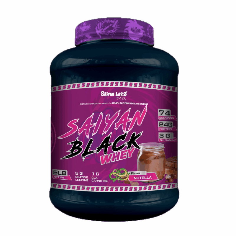 SAIYAN BLACK WHEY NUTELLA