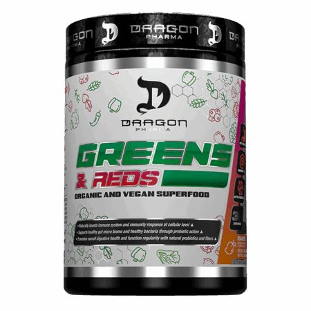 GREENS AND REDS ORGANIC AND VEGAN SUPERFOOD