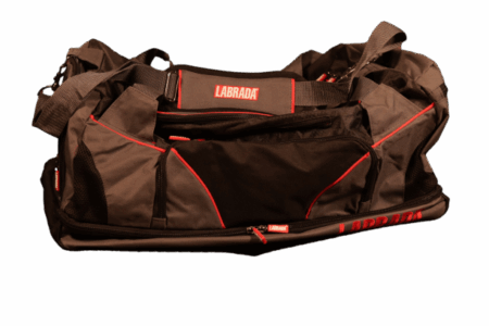 MALETA DEPORTIVA GRIS/NEGRO LABRADA NUTRITION