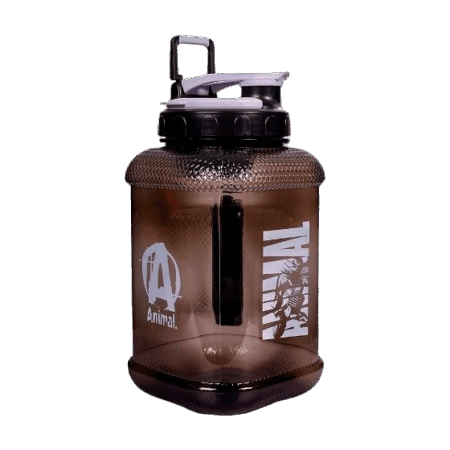 ANIMAL SHAKER 1/2 GALÓN WATER JUG NEGRO